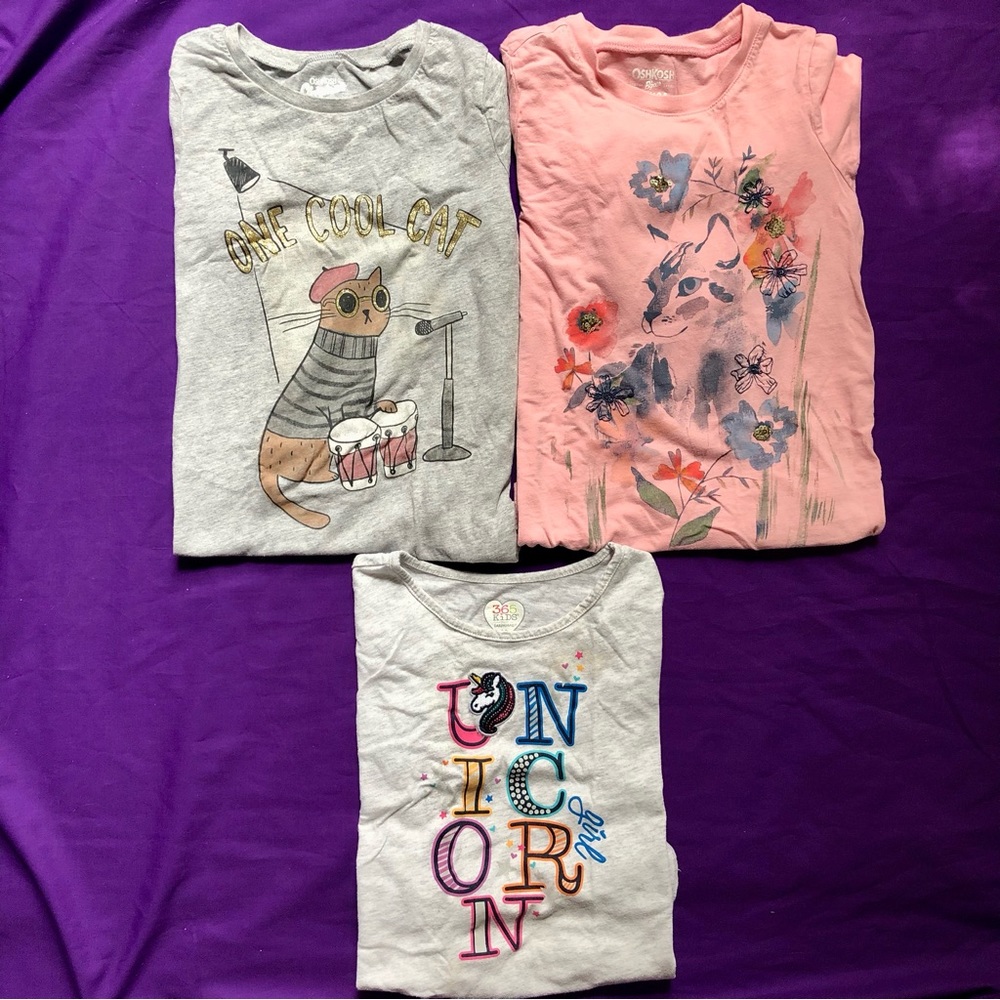 Girls’ Long Sleeved Tees Size 10